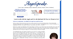 Desktop Screenshot of angelspeake.com